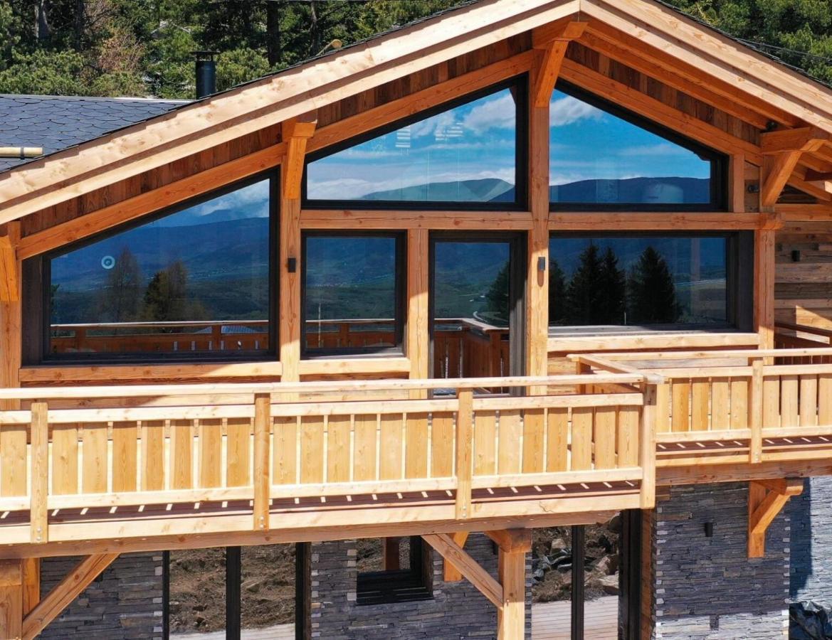 Chalet Aguila - Jacuzzi Et Sauna Panoramique - Construit En 2023 Bolquere Pyrenees 2000 外观 照片