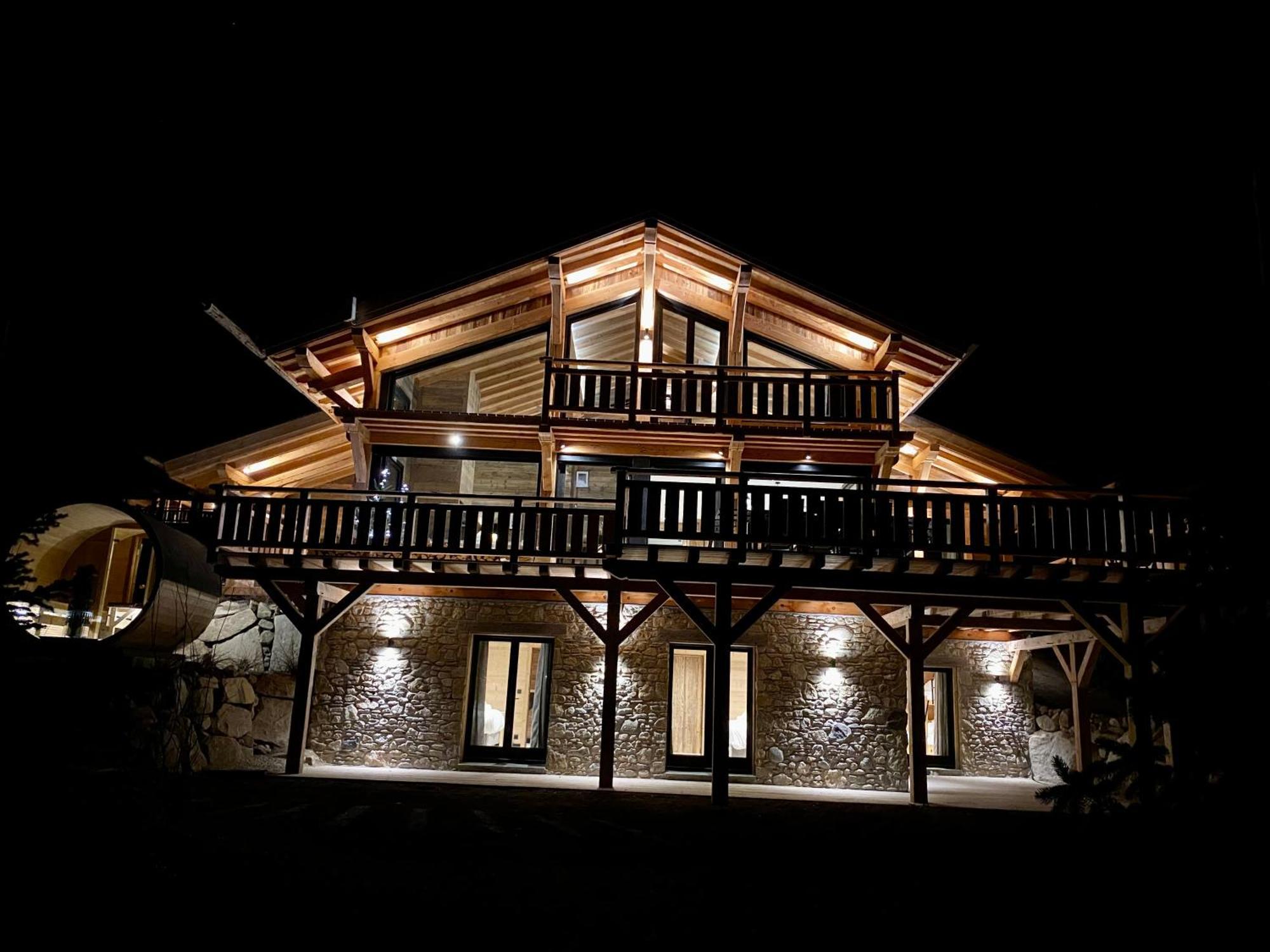 Chalet Aguila - Jacuzzi Et Sauna Panoramique - Construit En 2023 Bolquere Pyrenees 2000 外观 照片