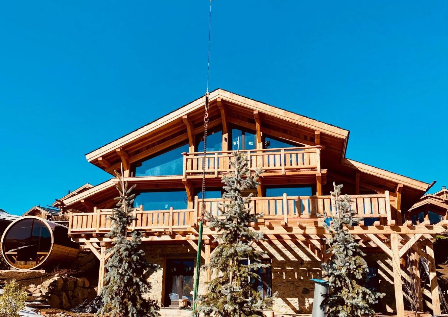 Chalet Aguila - Jacuzzi Et Sauna Panoramique - Construit En 2023 Bolquere Pyrenees 2000 外观 照片