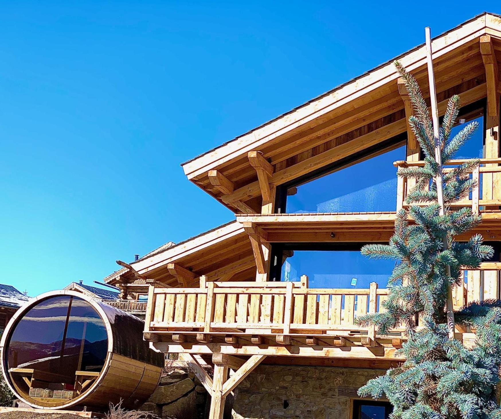 Chalet Aguila - Jacuzzi Et Sauna Panoramique - Construit En 2023 Bolquere Pyrenees 2000 外观 照片