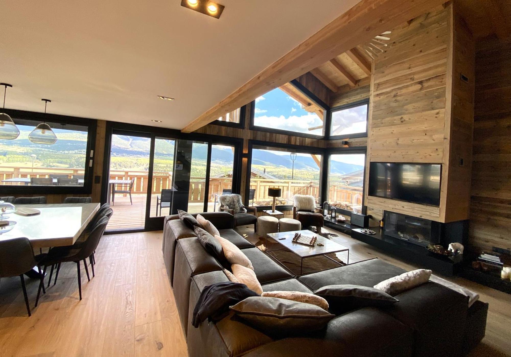Chalet Aguila - Jacuzzi Et Sauna Panoramique - Construit En 2023 Bolquere Pyrenees 2000 外观 照片