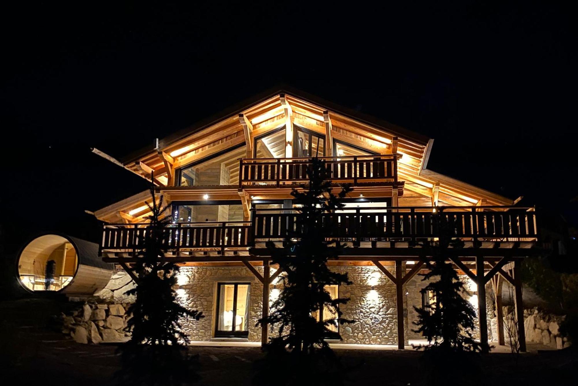 Chalet Aguila - Jacuzzi Et Sauna Panoramique - Construit En 2023 Bolquere Pyrenees 2000 外观 照片