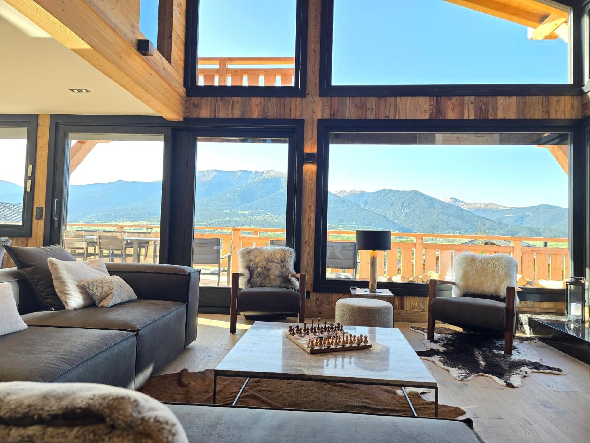 Chalet Aguila - Jacuzzi Et Sauna Panoramique - Construit En 2023 Bolquere Pyrenees 2000 外观 照片