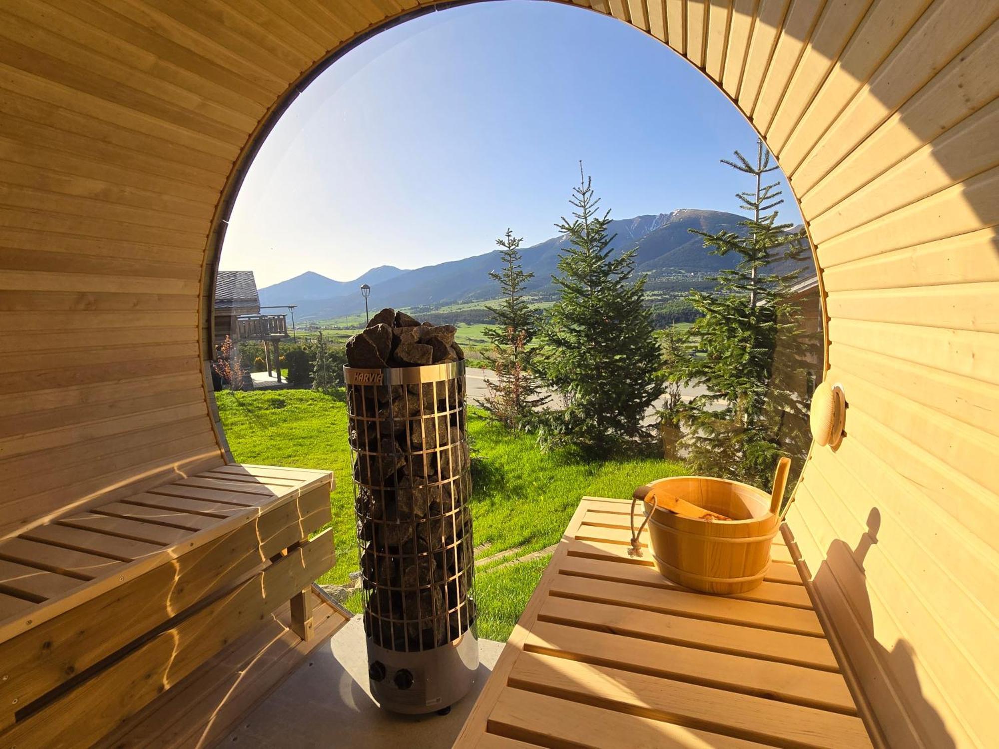 Chalet Aguila - Jacuzzi Et Sauna Panoramique - Construit En 2023 Bolquere Pyrenees 2000 外观 照片